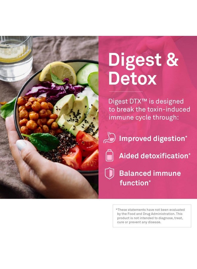 NeuroScience Digest DTX Gut Supplement with Digestive Enzymes for Men & Women + Apple Cider Vegar & Zinc Carnosine - Promote Healthy Gut Detox, Immune Support & Digestive Health (60 Capsules) - Image 3