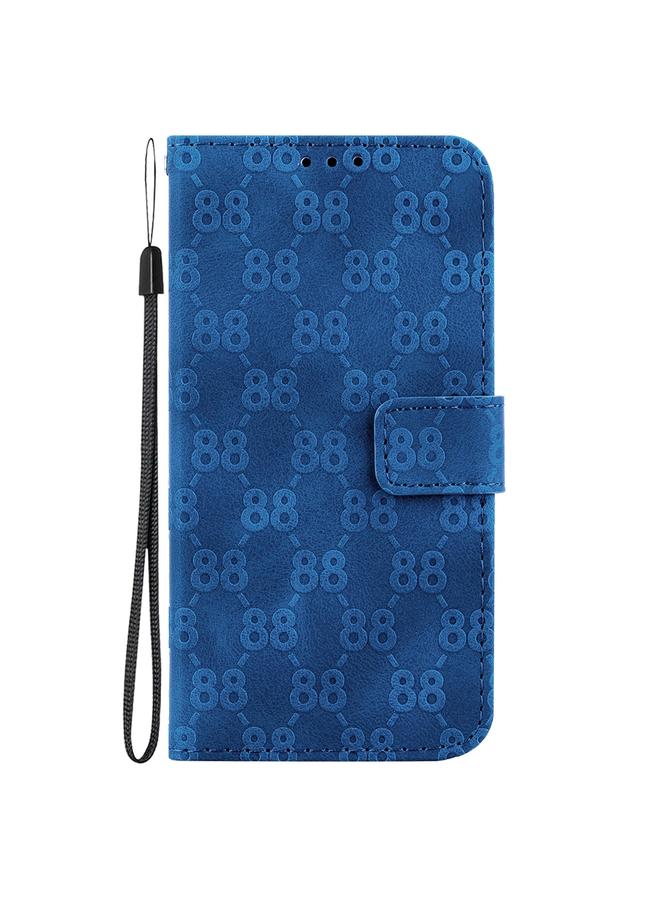 S-TOP Case For Infinix Hot 11s NFC / X6812B Double 8-shaped Embossed Leather Phone Case - Image 2
