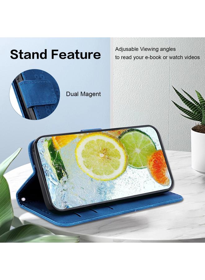 S-TOP Case For Infinix Hot 11s NFC / X6812B Double 8-shaped Embossed Leather Phone Case - Image 5