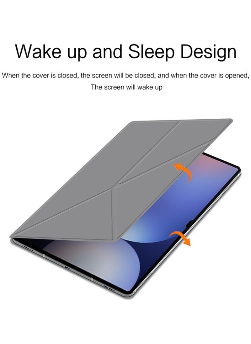 General - Magnetic Case Compatible with Samsung Galaxy Tab S10 Ultra 14.6 Inch (2024), with Folding Invisible Bracket and Built-in Magnetic, Automatic Wake-up/Sleep Cover Case - Image 1