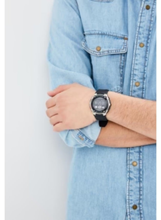 CASIO Men's Water Resistant Digital Watch AE-2000W-1BVDF - 52 mm - Black - Image 4