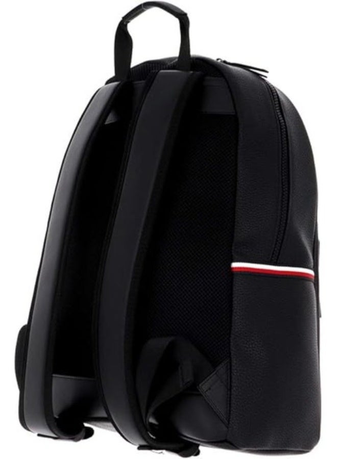 تومي هيلفيغر سبورت حقيبة ظهر أساسية للرجال من تومي هيلفيغر باللون الأسود مقاس واحد - Image 4