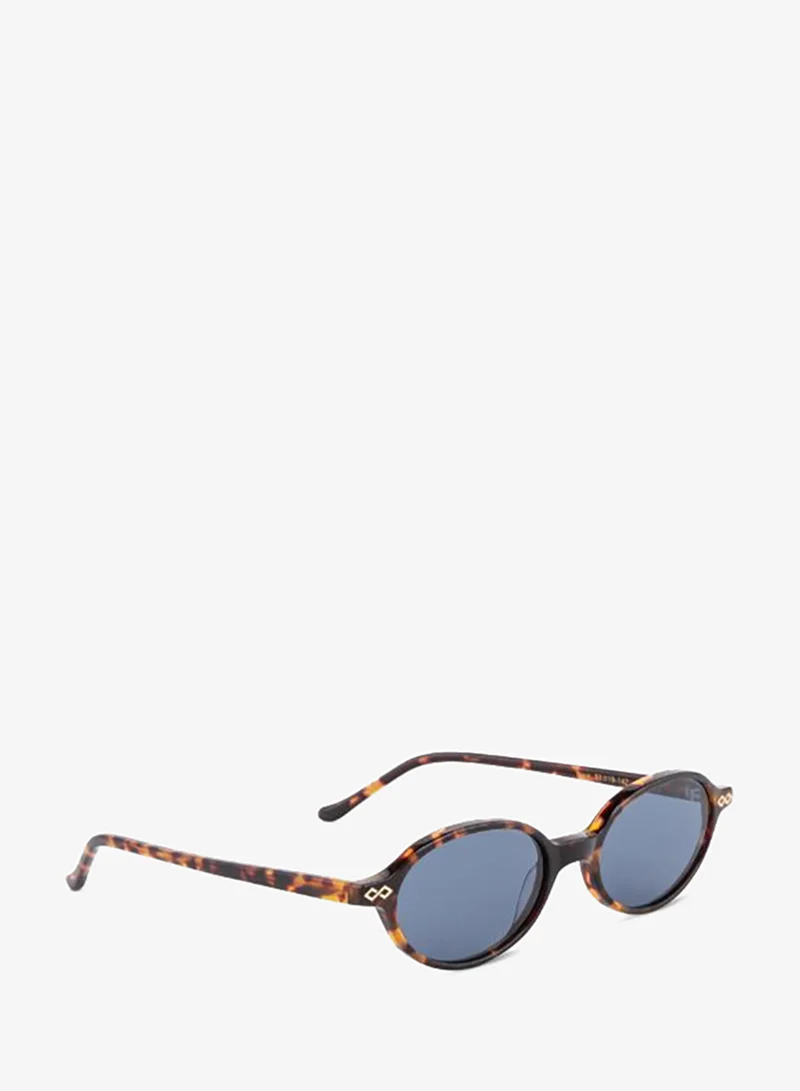 Karen Wazen Noor Oval Sunglasses