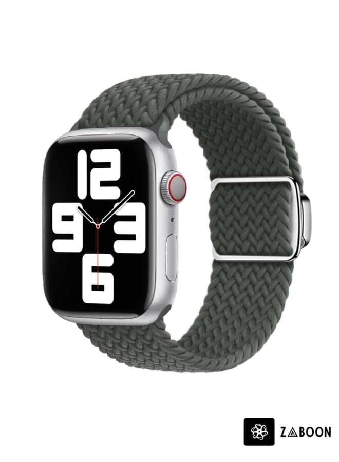 Zaboon Apple Watch SE 2022 40mm Nylon Loop Magnetic Buckle Watch Band - Image 1