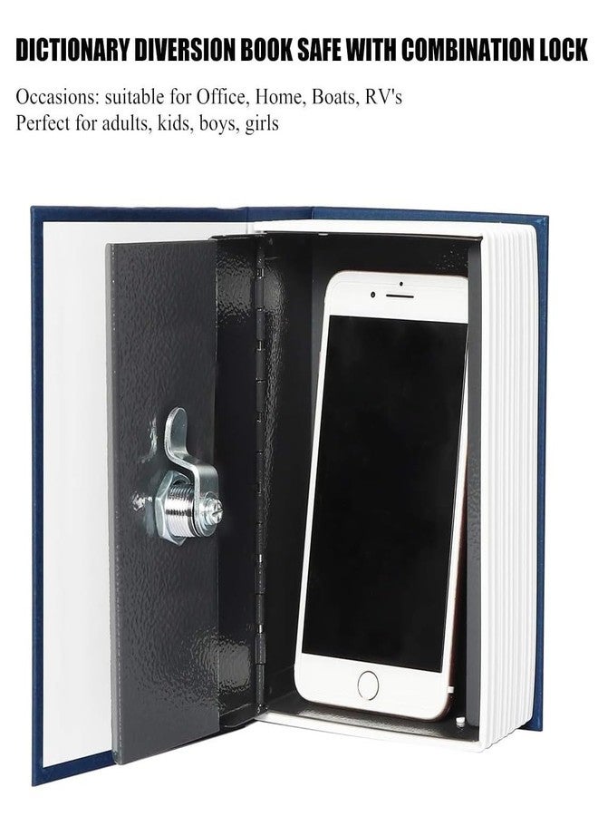 PEPONZ Locker Jewellery Home Safe Dictionary Hidden Secret Book Safe Vault 2 Keys Jewelry Money Cash Box for Office Home (Small- 18 * 11.5 * 5.5 cm, Assorted Colour) (English Dictionary - Key Lock) - Image 5
