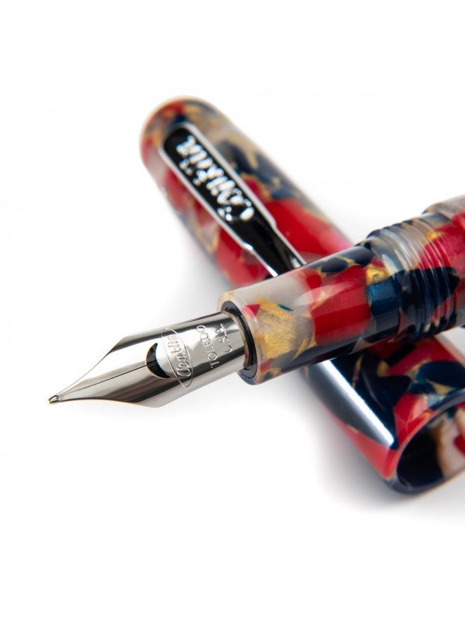 Conklin Conklin All American Fountain Pen Old Glory Special Edition, Medium Nib (CK71432) - Image 1
