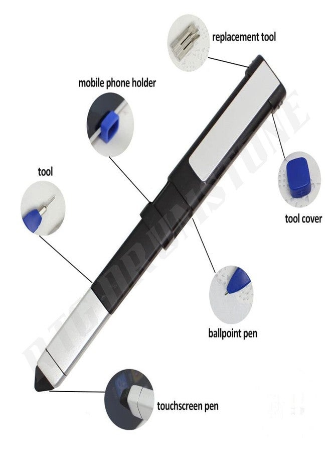Drumstone 𝐃𝐈𝐖𝐀𝐋𝐈 𝟏𝟓 𝐘𝐄𝐀𝐑 𝐆𝐔𝐀𝐑𝐀𝐍𝐓𝐄 4-in-1 Multifunction Stylus Pen with Phone Holder & Screwdriver Set – Multipurpose Tech Tool Pen for Home, Office & School - Image 5