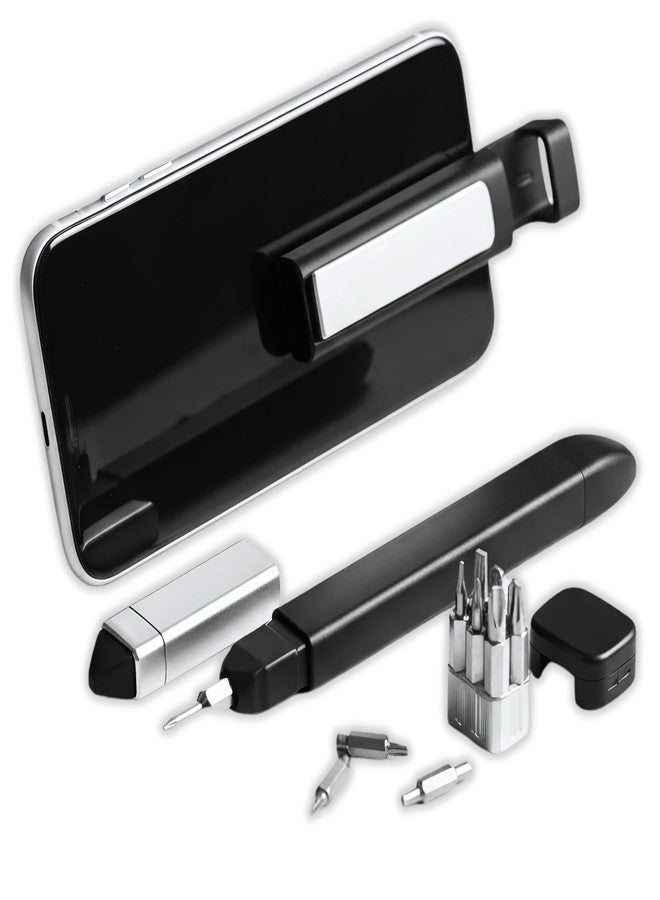 Drumstone 𝐃𝐈𝐖𝐀𝐋𝐈 𝟏𝟓 𝐘𝐄𝐀𝐑 𝐆𝐔𝐀𝐑𝐀𝐍𝐓𝐄 4-in-1 Multifunction Stylus Pen with Phone Holder & Screwdriver Set – Multipurpose Tech Tool Pen for Home, Office & School - Image 1