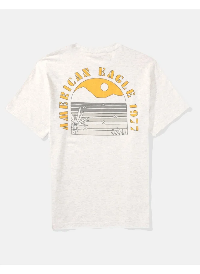 American Eagle AE Logo Graphic T-Shirt