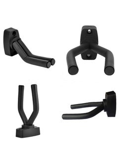 ShebSheb Guitar Hanger Wall Mount , Guitar Holder Wall Mount Hook Stand Display with Screws - Easy to Install - Fits All Size Guitars, Bass, Mandolin, Banjo, Ukulele  - Image 4