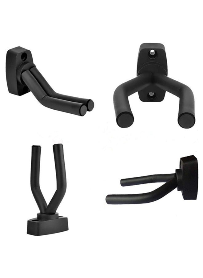 ShebSheb Guitar Hanger Wall Mount , Guitar Holder Wall Mount Hook Stand Display with Screws - Easy to Install - Fits All Size Guitars, Bass, Mandolin, Banjo, Ukulele  - Image 4
