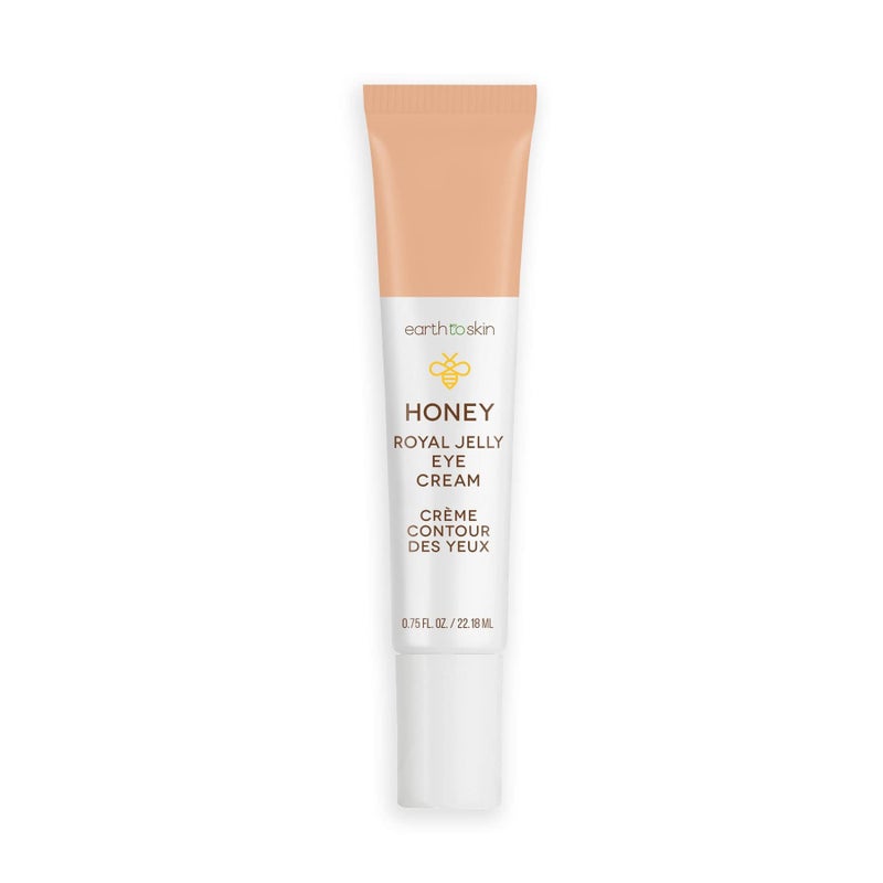 Earth To Skin Honey Royal Jelly Eye Cream â€“ Calming & Hydrating Eye Treatment with Glycerin â€“ 0.75 fl oz - Image 1