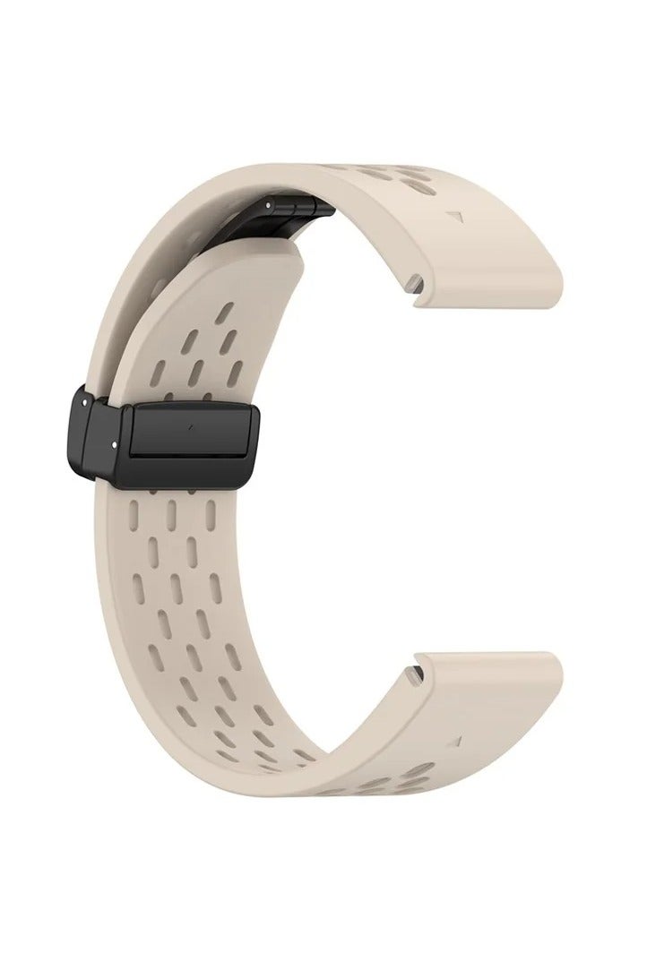 Strap Silicone Magnetic Clasp 20MM Band For Samsung Gear Sport/Watch 4/Watch 5/Watch 5 Pro/S2 classic/active 2 40mm 44mm/Amazfit GTS 3/4/4 Mini/Bip 3/GTS 2 mini/GTS 2e/Bip - Image 2