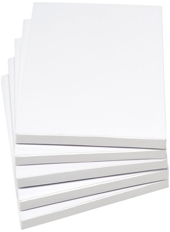 DecoPac Square Cake Drum, Foil Covered Cake Drum, Sturdy Half Inch Thick, Pack of 5, White - 12 Inch - Image 2