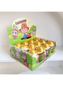 Generic Trendy Play Buckle Gashapon Ball Blind Egg Labubu Keychain Student Children Cute Cartoon Doll Decoration-Color:Yl7059 Labubu Keychain Doll Blind Eggs 12 Pieces-end Box-Specifications:Whole End  - Image 4