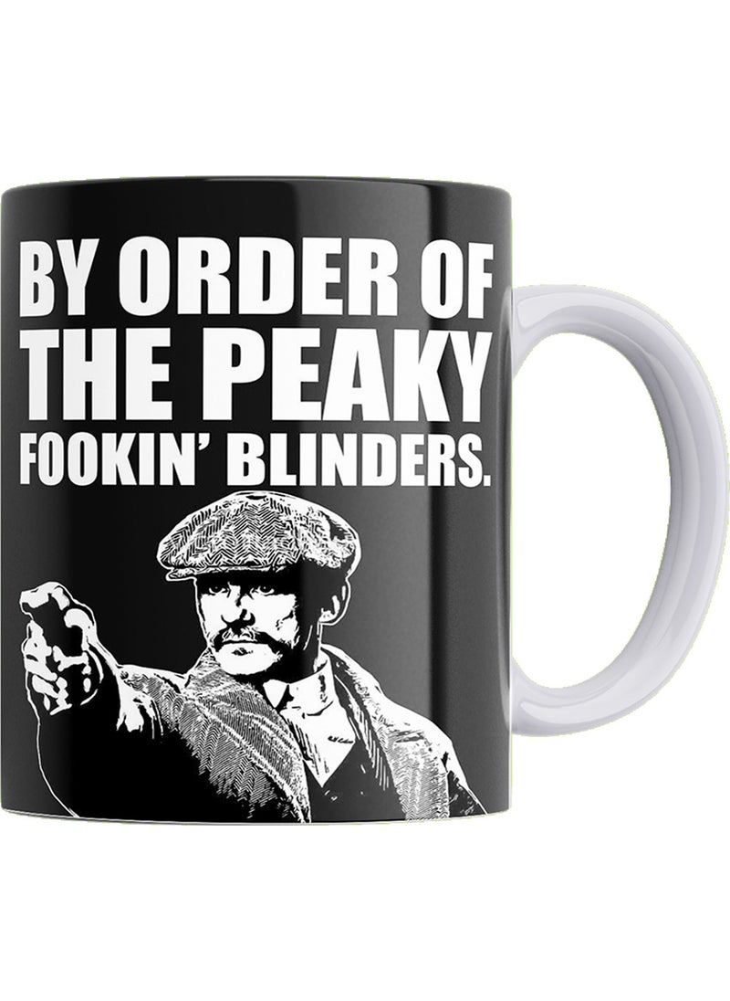 Remonz - Peaky Blinders Series Double Sided Printed 100% Porcelain Mug - Image 1