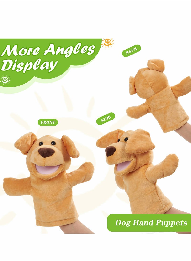 KASTWAVE Hand Puppet Toys, Plush Stuffed Hand Puppets Animals Soft Lovely Wildlife Toy Doll Funny Developing Intelligence Birthday Gifts for Kids Toddler Adults Babies  - Image 3