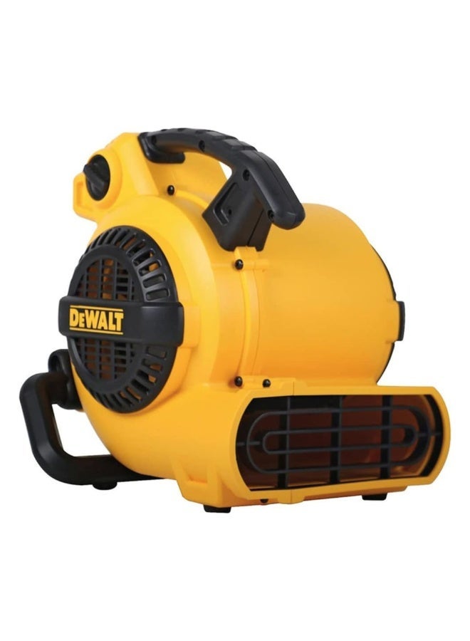 DEWALT Portable Air Mover, 130W Compact Carpet & Floor Dryer Blower, 3-Speed, 3 Angle Positions - Image 1