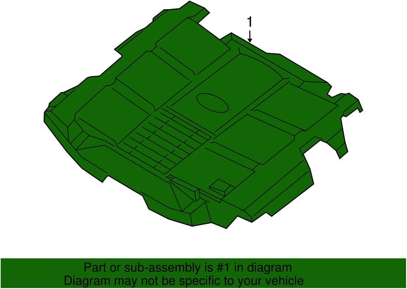 3.6 Engine Cover Collector for 2010-2019 Legacy Outback Wagon - 14025AA35B - Genuine OEM