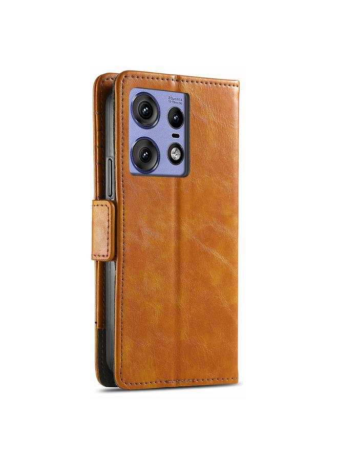S-TOP Case For Motorola Edge 50 Fusion CaseNeo Splicing Dual Magnetic Buckle Leather Phone Case - Image 3