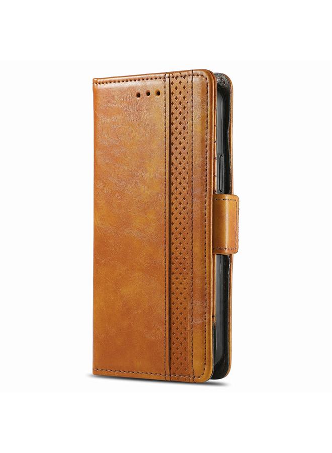 S-TOP Case For Motorola Edge 50 Fusion CaseNeo Splicing Dual Magnetic Buckle Leather Phone Case - Image 2
