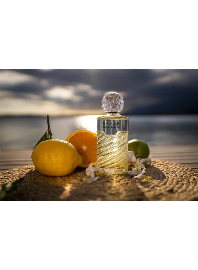 ROCHAS Eau de Toilette, Citrus Chypre Woody, 3.3 Fl Oz - Image 4