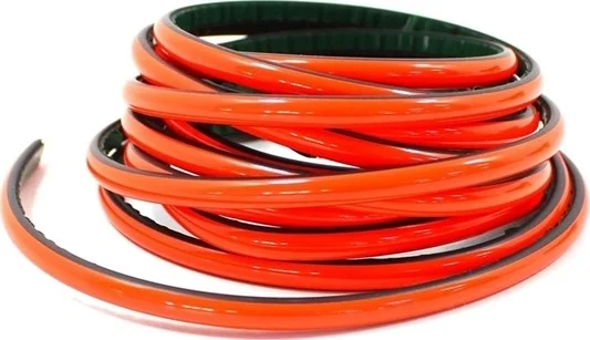 NKT GROUP Nokta 5 mm 3D Decorative Red Nickel Strip Lath Blinds Strip 1 Meter