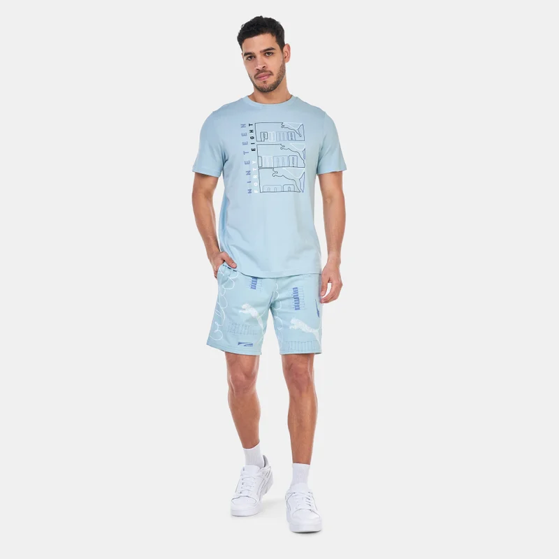 PUMA Men's Graphics Triple Logo T-Shirt