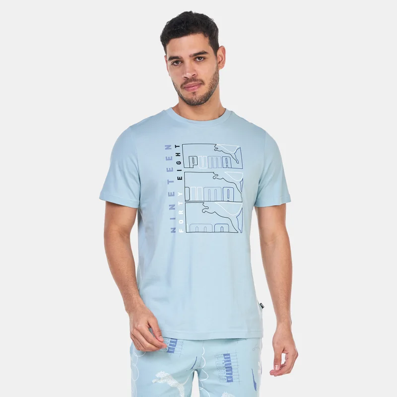 PUMA Men's Graphics Triple Logo T-Shirt