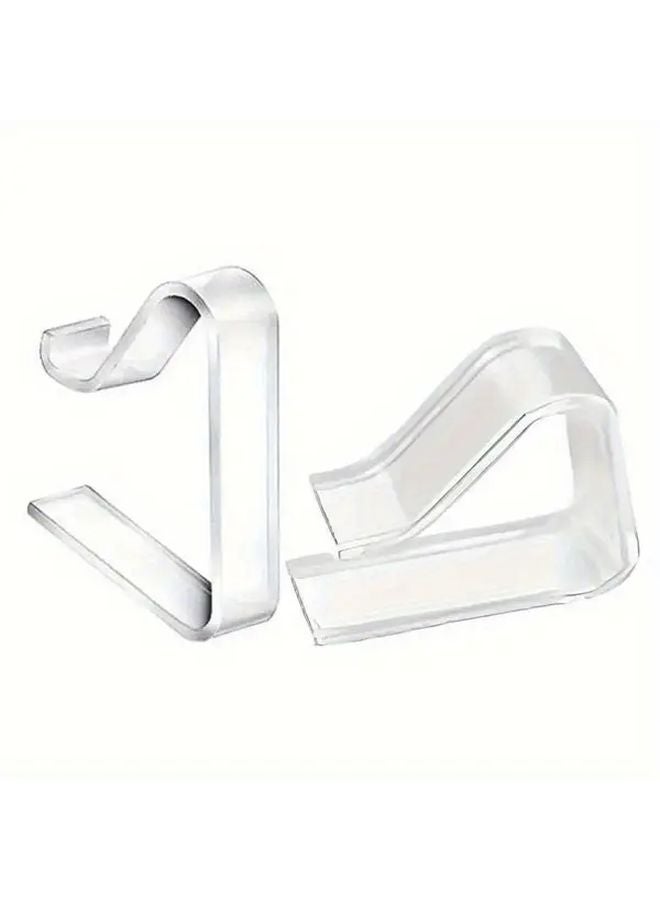 12 Pcs Large Windproof Outdoor Tablecloth Clips Plastic Skirt Holder For Picnic - Image 4
