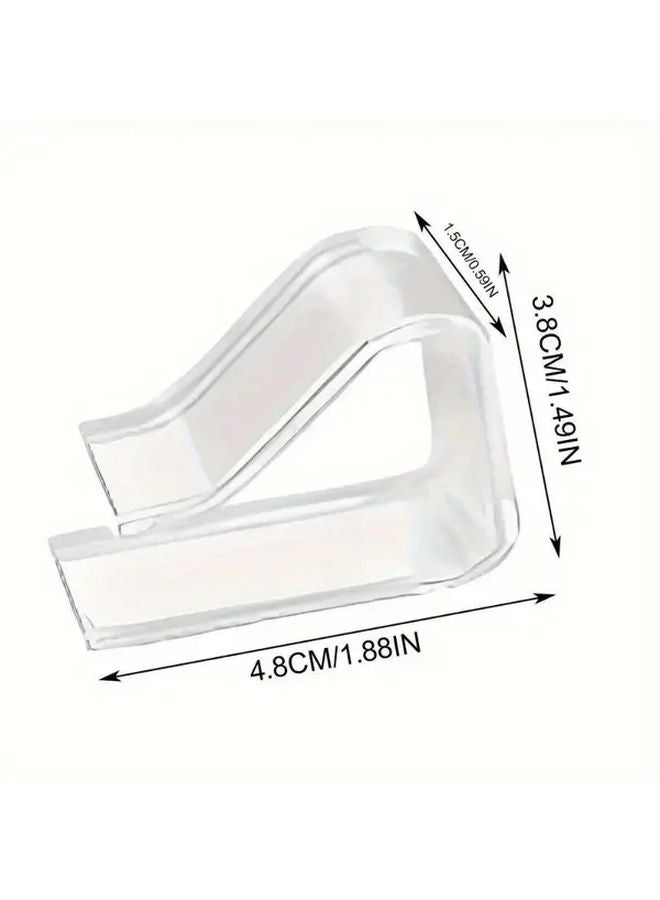 12 Pcs Large Windproof Outdoor Tablecloth Clips Plastic Skirt Holder For Picnic - Image 5