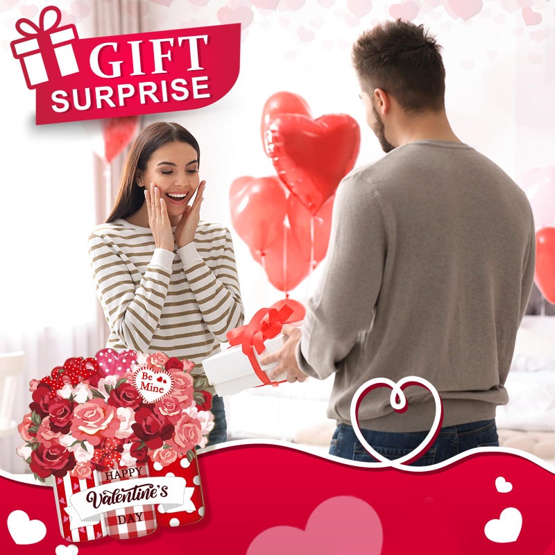 Sophena Wooden Valentines Day Door Wreath for Front Door Sign Mason Jars Wall Signs Valentine Decoration, Heart Sign Welcome Hanging Crafts for Home Farmhouse Wall Decor Party Outdoor indoor Supply - Image 5