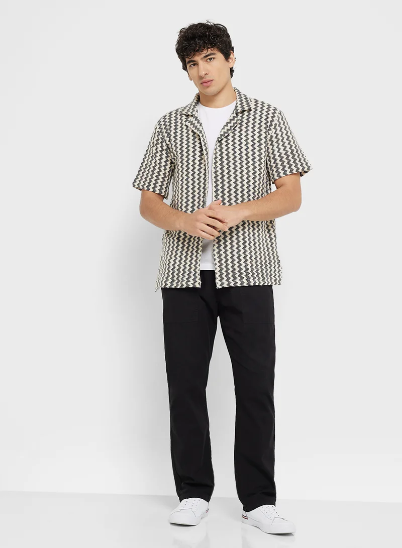 Seventy Five Causal Half Sleeve Shirt