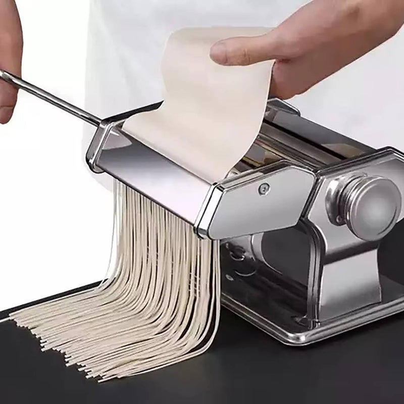 Generic Professional Pasta Maker Machine, Manual Noodle Roller, Italian Style Dough Press .sm - Image 3