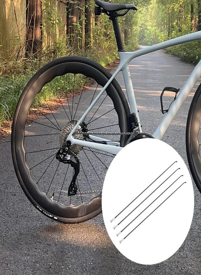 Oedema 40 Pcs 14G 270mm Length Stainless Steel Bicycle Spokes Bike Wheel Universal Bicycle Spokes with Nipples for Ebike, City Bikes, Black - Image 5