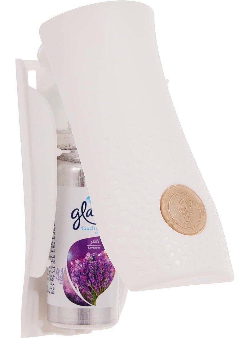 جليد حامل Touch & Fresh مع معطر جو برائحة اللافندر، انتعاش بلمسة واحدة فقط 12 مل - Image 3