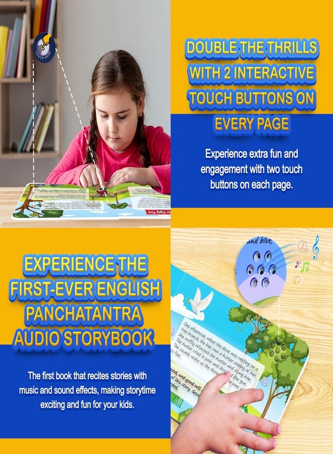 Kiddale English Panchatantra Animal Story Book|Top Moral Short Stories in English for Kids| Touch, Read and-Listen Musical Tales with Colorful Illustrations| Ideal Gift for 3-8 Year Children - Image 5