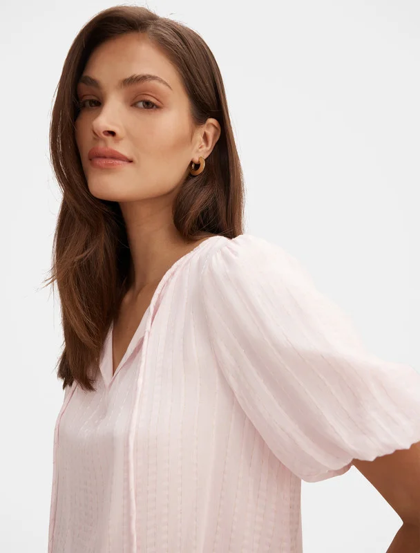 فورايفر نيو Jordan Bubble-Hem Top