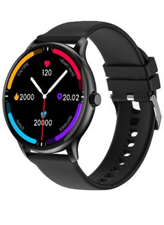 Zoom Plus Bluetooth Calling Round Dial Full Touch Multi-Function Smartwatch For Men & Women Black  - Image 1