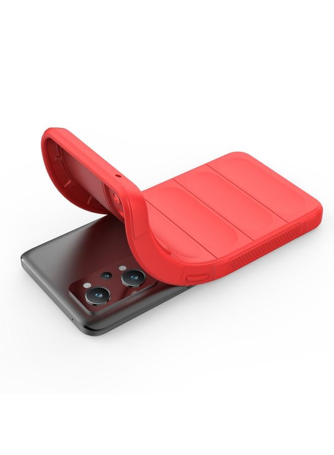 اس-توب جراب Realme GT2 Magic Shield TPU + جراب هاتف من الفلانيل - Image 5