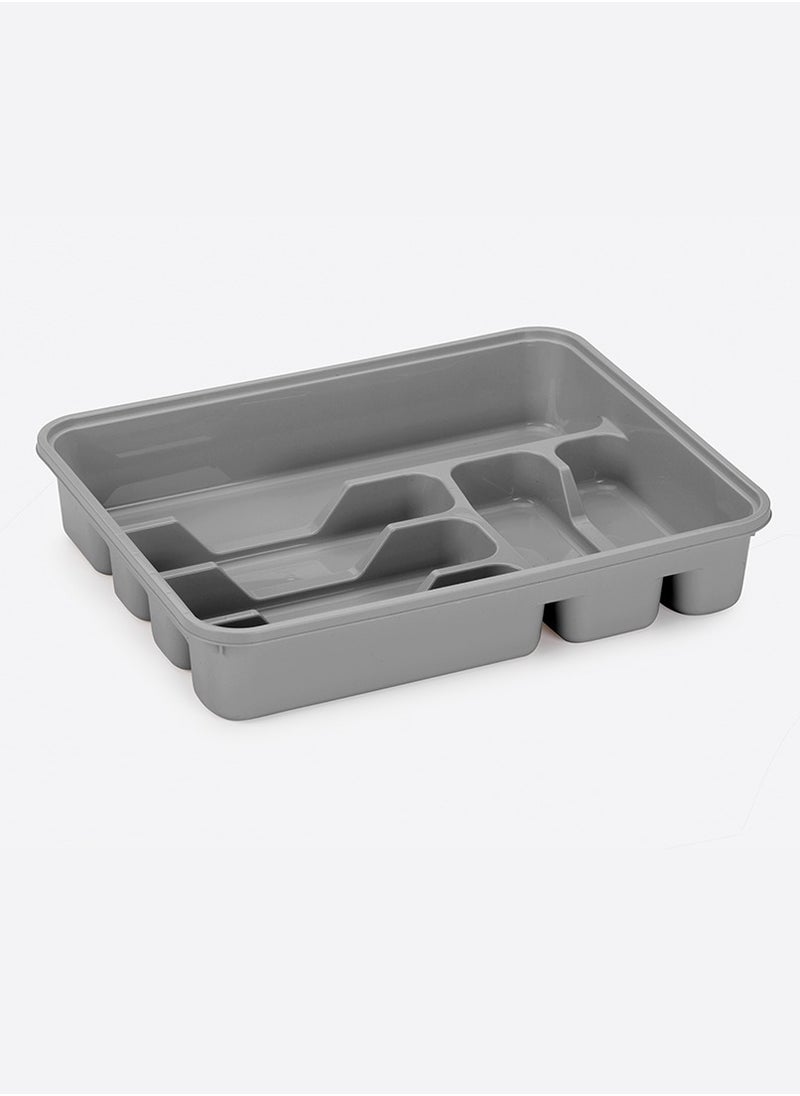 Dunya Plastik Large Plastic Cutlery Tray - Organize Your Kitchen Drawers. 