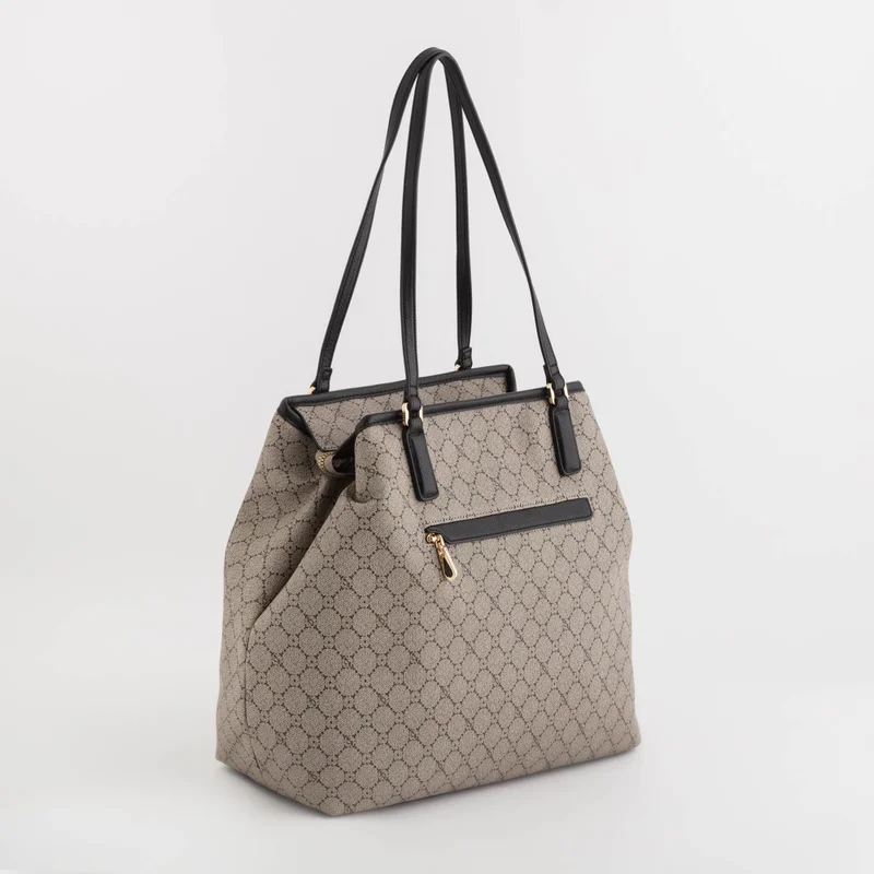 CARPISA Women's Totebag Diana Taupe/Black