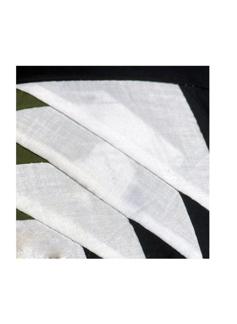 TARZ - Luxuriate in a Restful Slumber with our Exquisite Handcrafted Rallie Bed Sheet Set - Includes 4 Expertly Stitched Pillow Cases - Unparalleled Softness and Comfort - Generously Sized at 320 x 250 cm. - Image 1