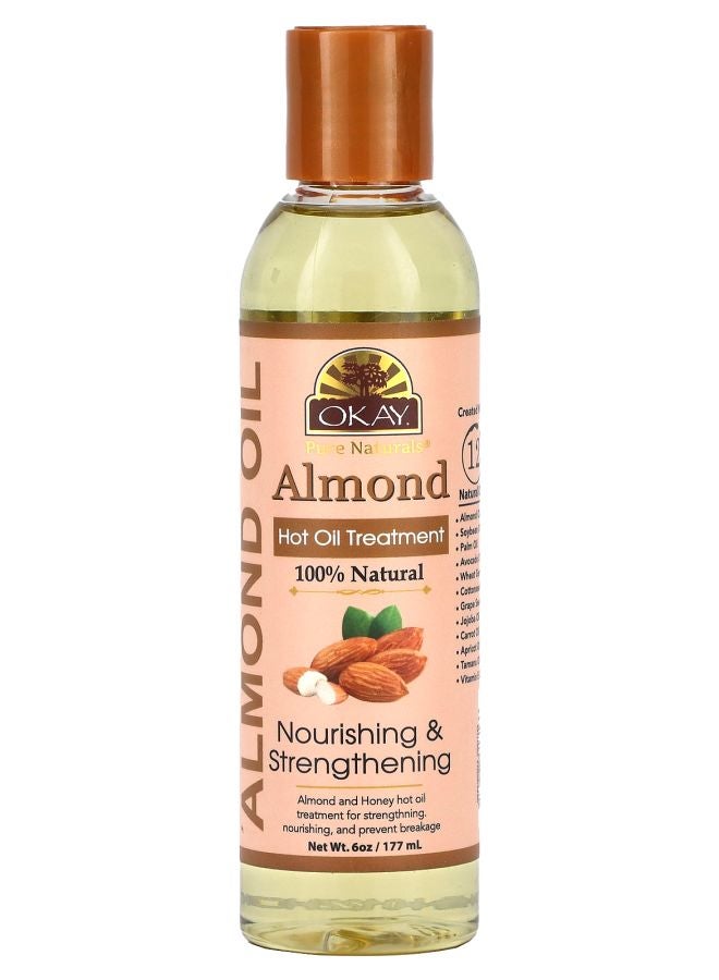 Almond Hot Oil Treatment 6 oz (177 ml)