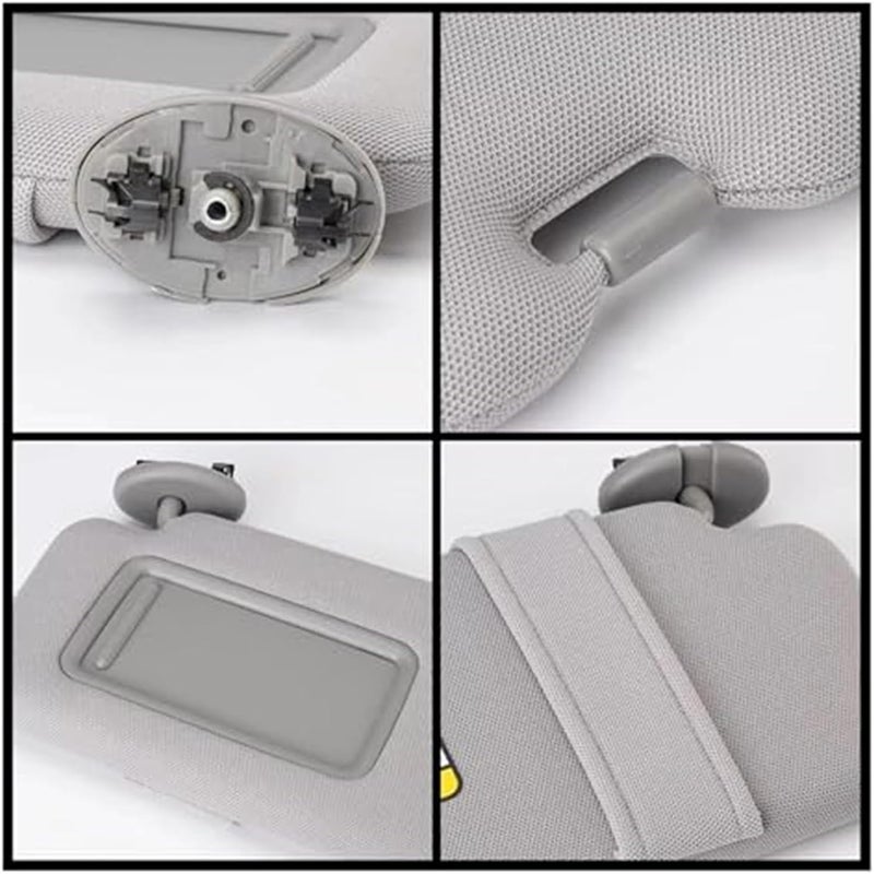 Yurefax Car Interior Sun Visor with Mirror for Toyota - Image 3