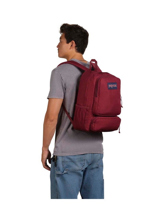 JANSPORT JanSport Superbreak Backpack - Durable, Lightweight Premium Backpack, Russet Red - Image 2
