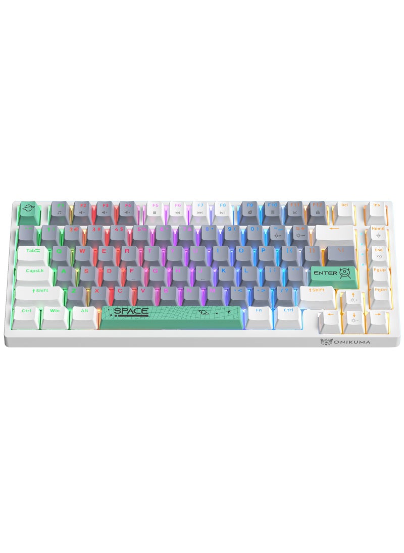 onikuma - G52 Type-C Wired Computer Gaming Keyboard RGB Backlight For PC - Image 1