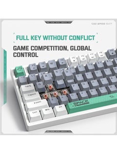 onikuma G52 Type-C Wired Computer Gaming Keyboard RGB Backlight For PC  - Image 3