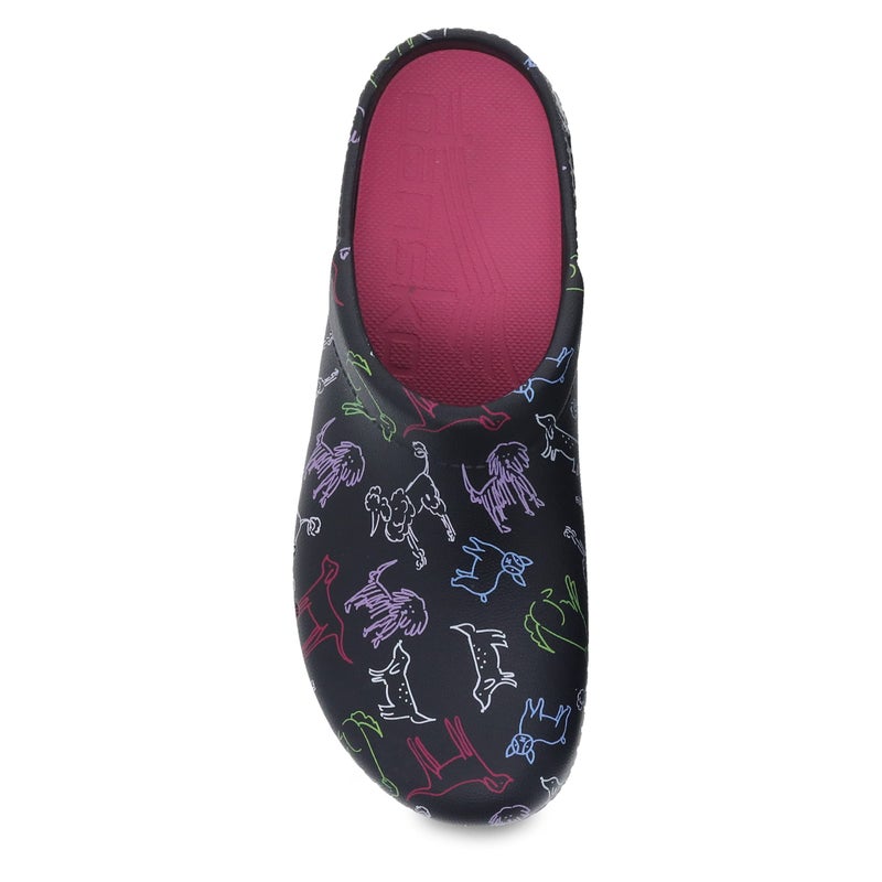 Dansko Kane Slip-On Mule Clog for Women - Lightweight Cushioned Comfort and Removable EVA Footbed with Arch Support - Easy Clean Uppers Kane Dogs 8.5-9 M US - Image 2