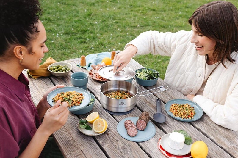 Stanley Wildfare Core Stacking Plate Set 2pk Shale - Image 5